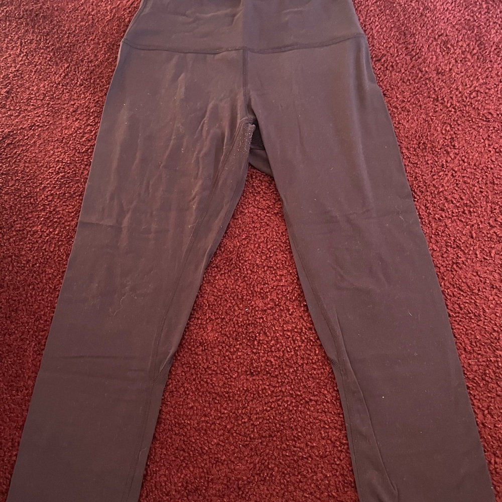 lululemon women’s athletica high rise Leggings purple size 6 25” Above-Ankle - Picture 2 of 6